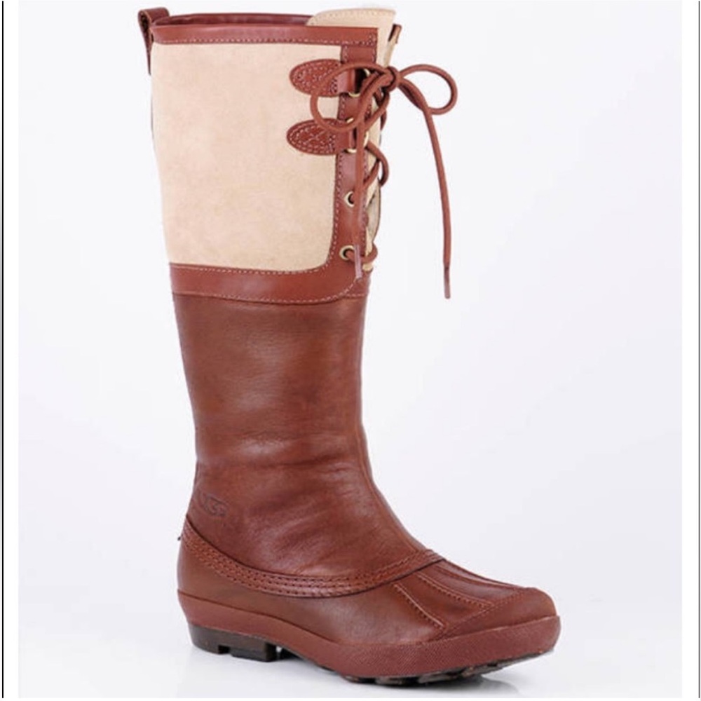 Ugg Australia Waterproof Belcloud Leather Boot